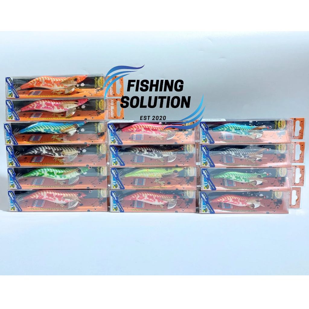 Umpan Lure / Jig Udang Egi King Japan Rattle Pro Hunter Koi Sinking