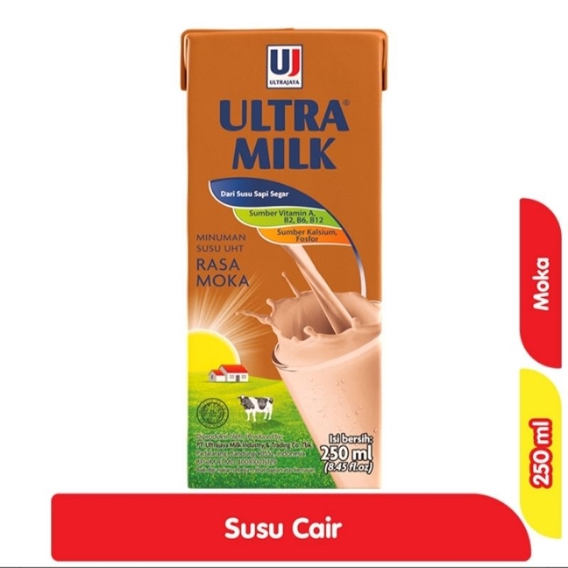 

ULTRA MILK Susu UHT Moka 250 ml