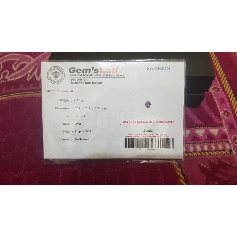 Rubellite Tourmaline