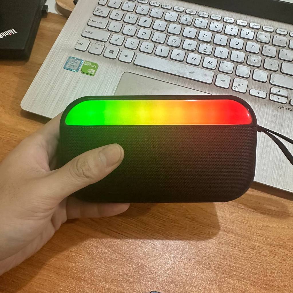 Hera Speaker LED / Speaker Lampu Bluetooth / Speaker USB Custom