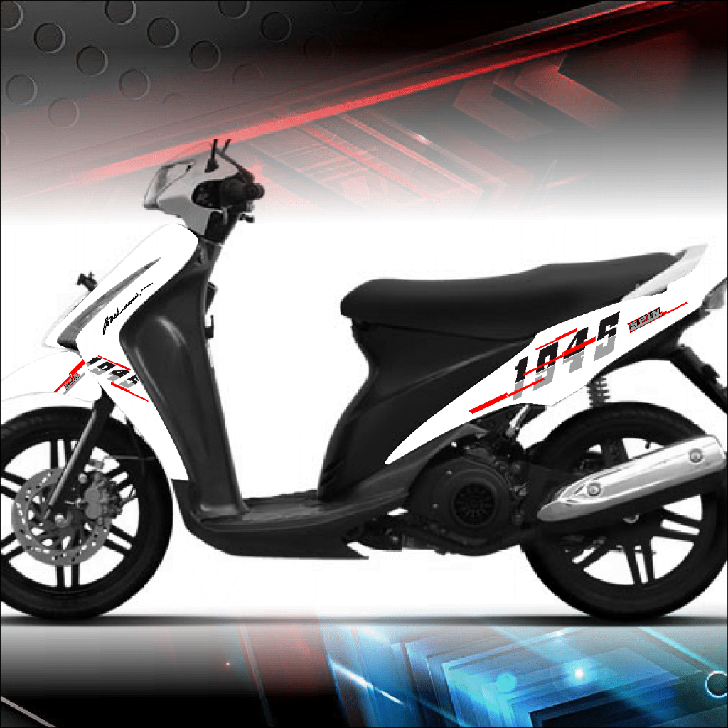 Stiker Striping Transparan suzuki SPIN 125 SR 2010 | List Stiker variasi SPIN 125 SR 2010 | Striping