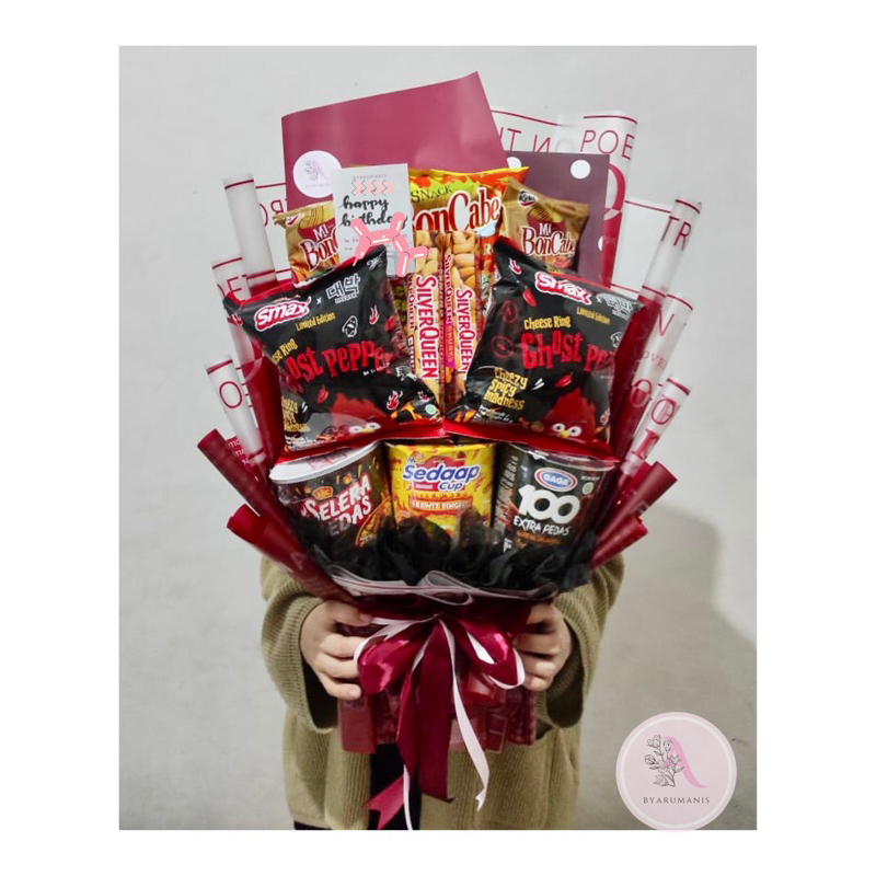 

JUMBO MIE SNACK BOUQUETS / BUKET MIE SNACK JUMBO