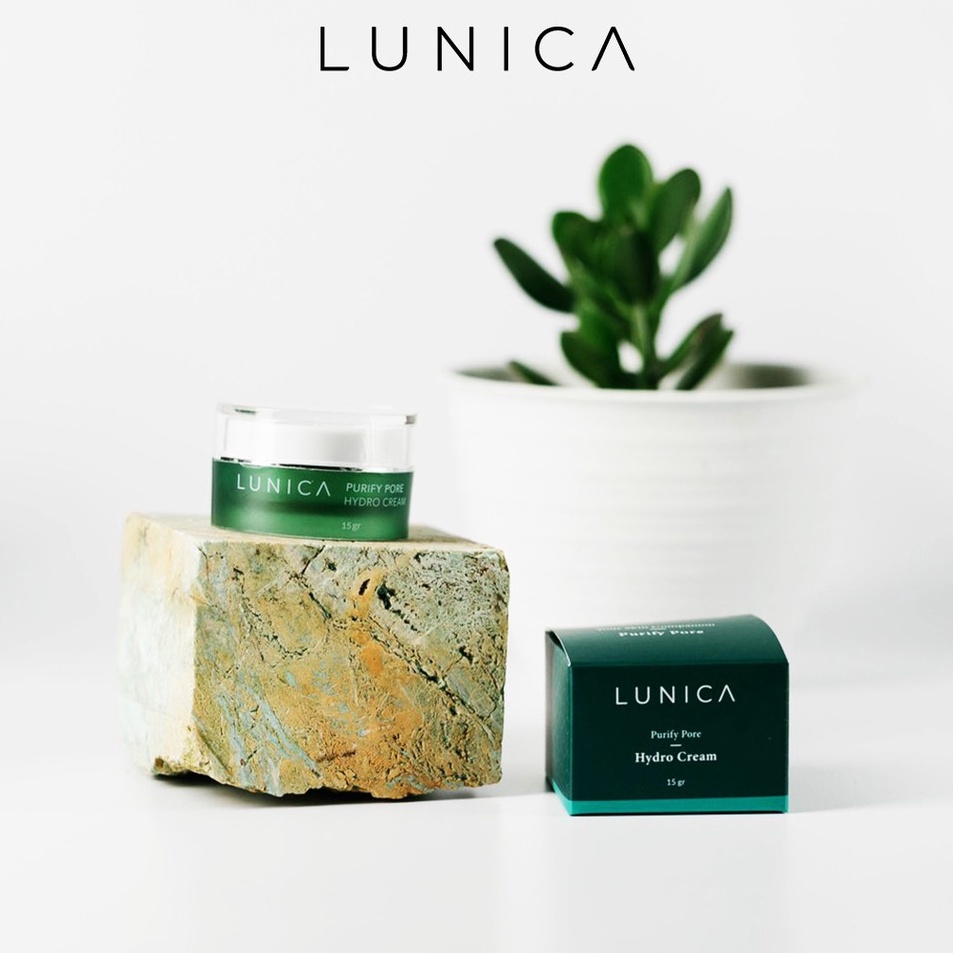 Grosir Irit  LUNICA Purify Pore  Hydro Cream Mengecilkan PoriPori Krim Pori Pori Wajah