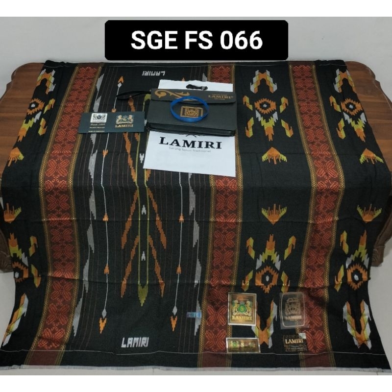 SARUNG LAMIRI SGE/JAHIT TENGAH/FULL SUTRA S-90
