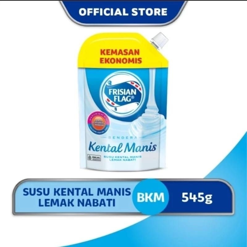 

frisian flag susu kental manis pouch 545g