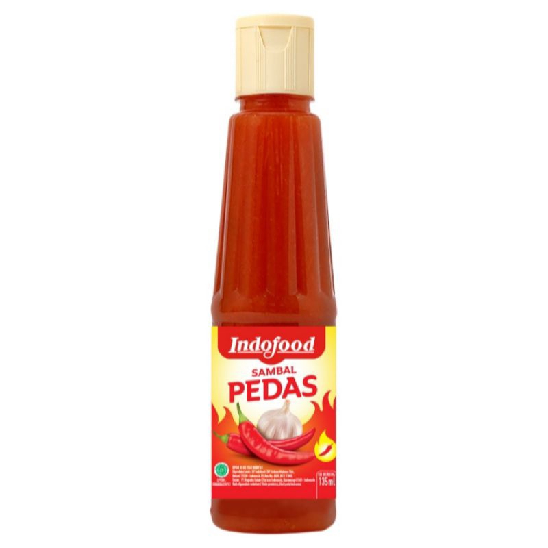 

Indofood sambal pedas 135 ml