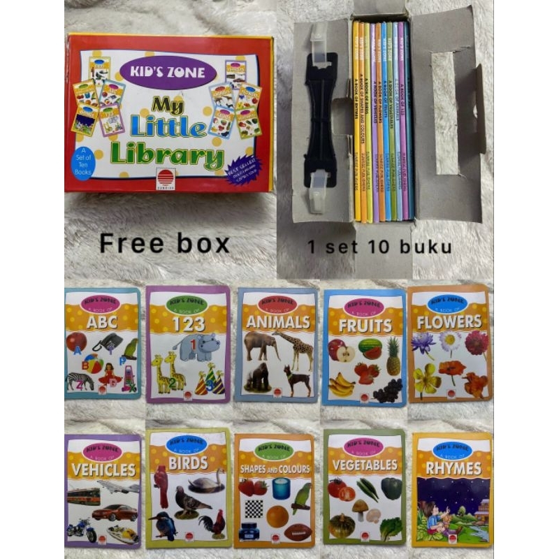 Boardbook Kid's Zone - My Little Library