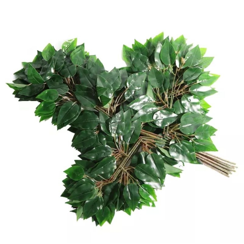 daun beringin artificial, daun plastik, daun bringin