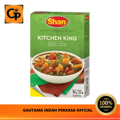 

BUMBU SIAP PAKAI SHAN SEASONING KITCHEN KING 100 G