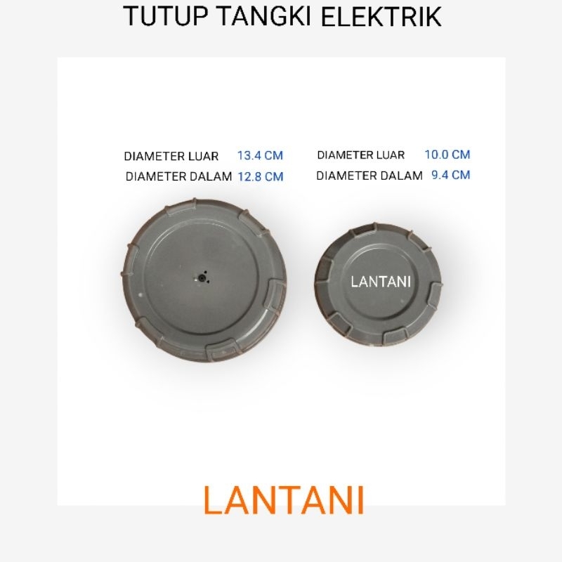 LANTANI - TUTUP SPRAYER ELEKTRIK TUTUP TANGKI SPRAYER ELEKTRIK