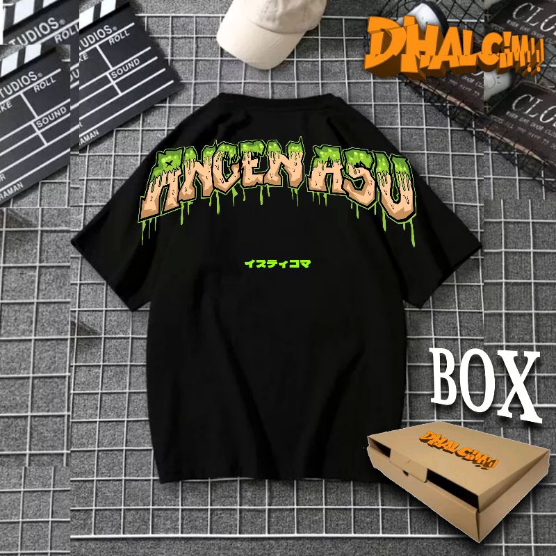 KAOS DISTRO ANCEN ASU 100% COTTON 24S, KAOS DISTRO PANCEN ASU, KAOS ASU KABEH, KAOS ASU, KAOS UASU K