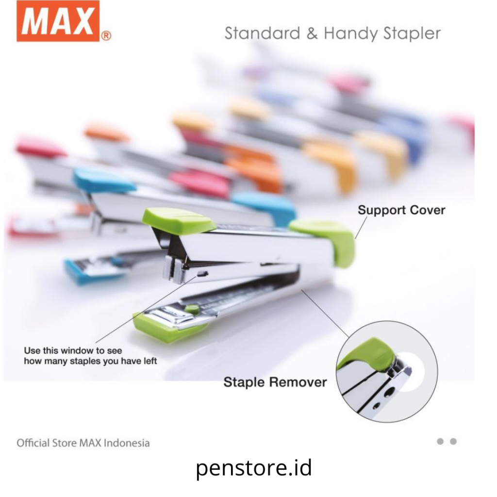 

(pcs) Alat Stapler MAX HD-10 / Staples / Jepretan kertas