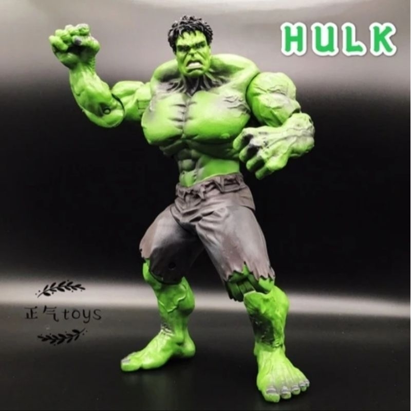 ACTION FIGURE HULK MARVEL SUPERHERO GREEN HULK