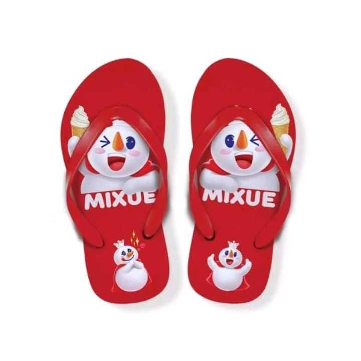 KS SENDAL ANAK JEPIT PEREMPUAN PRINTING MIXUE SANDAL MIXUE