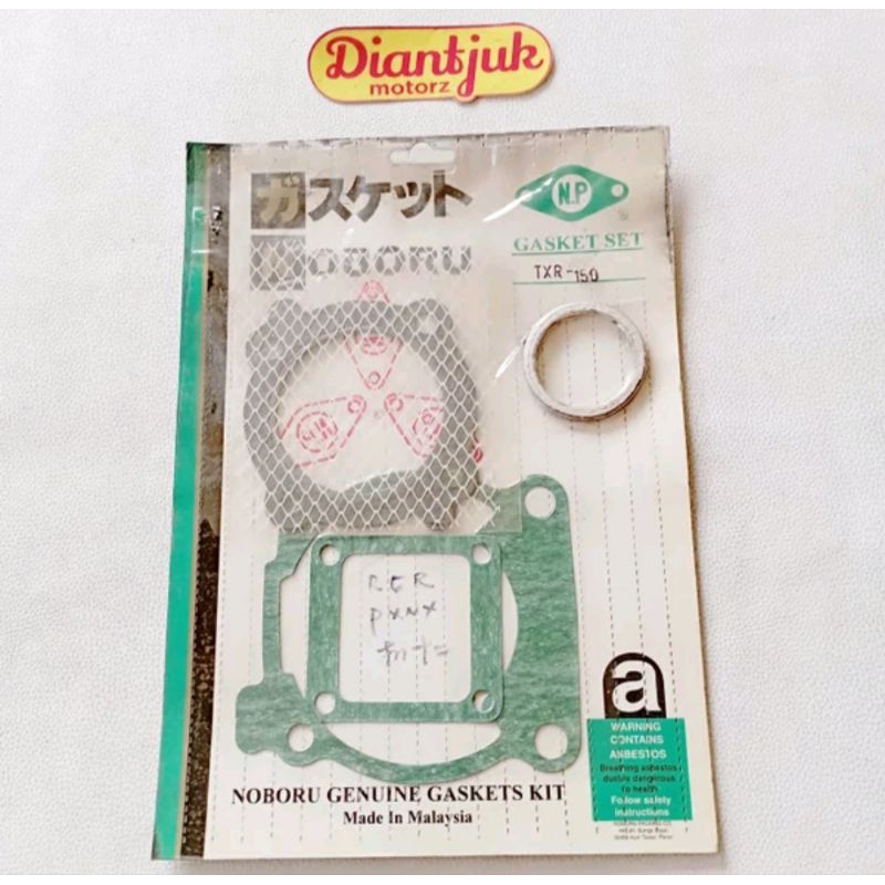 Gasket Paking Perpak Topset Top Set Suzuki RGR TXR 150 Made In Malaysia