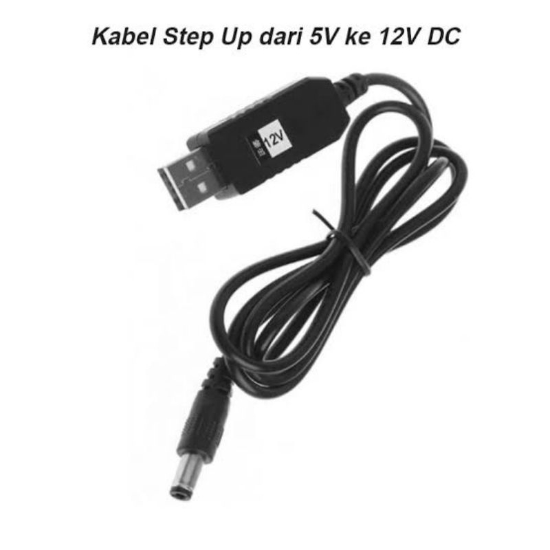 Kabel Step Up USB DC 5V to 12V Kabel Power USB Modem Orbit