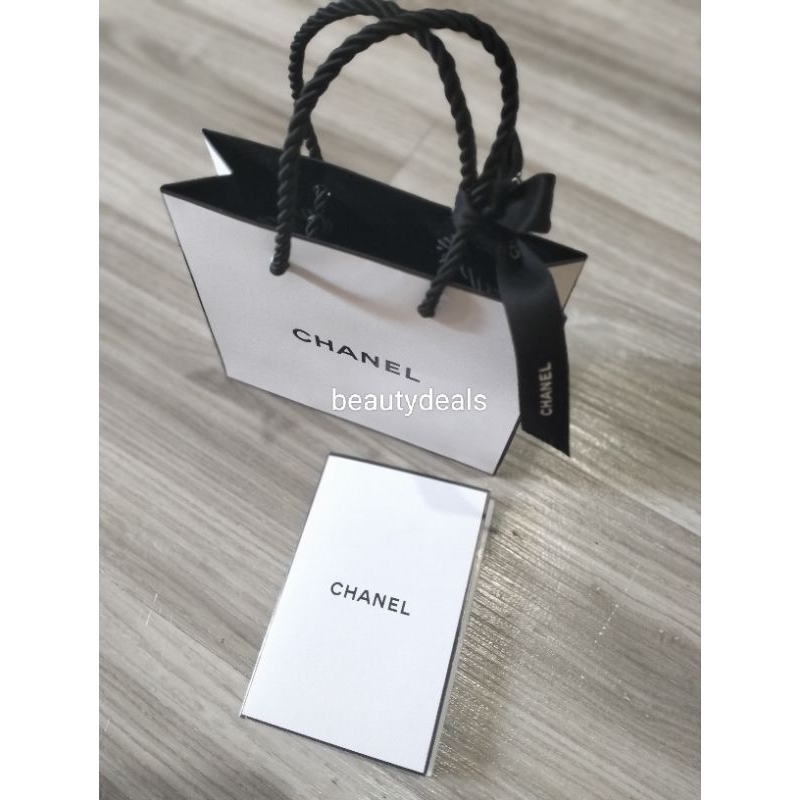 

❤️ ORI Paperbag Chanel with slip Card