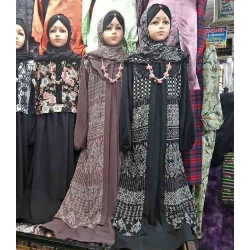 GAMIS OUTER ANAK/GAMIS SABYAN ANAK/GAMIS ANAK/GAMIS LEBARAN ANAK/GAMIS KEKINIAN