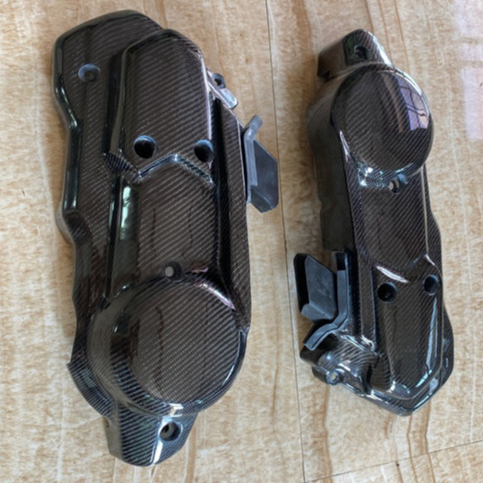 Cover cvt new nmax /new aerox carbon kevlar asli