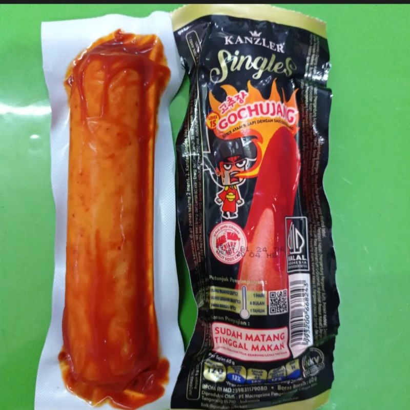 

Sosis single gochujang Kanzler