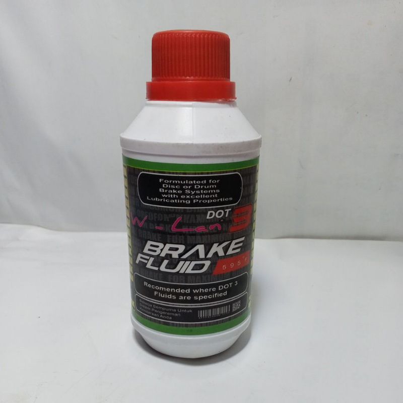 TERMURAH MINYAK REM BRAKE FLUID 300ML DOT 3 MINYAK REM DOT 3 / MINYAK REM BESAR UNTUK SEMUA MOTOR / 