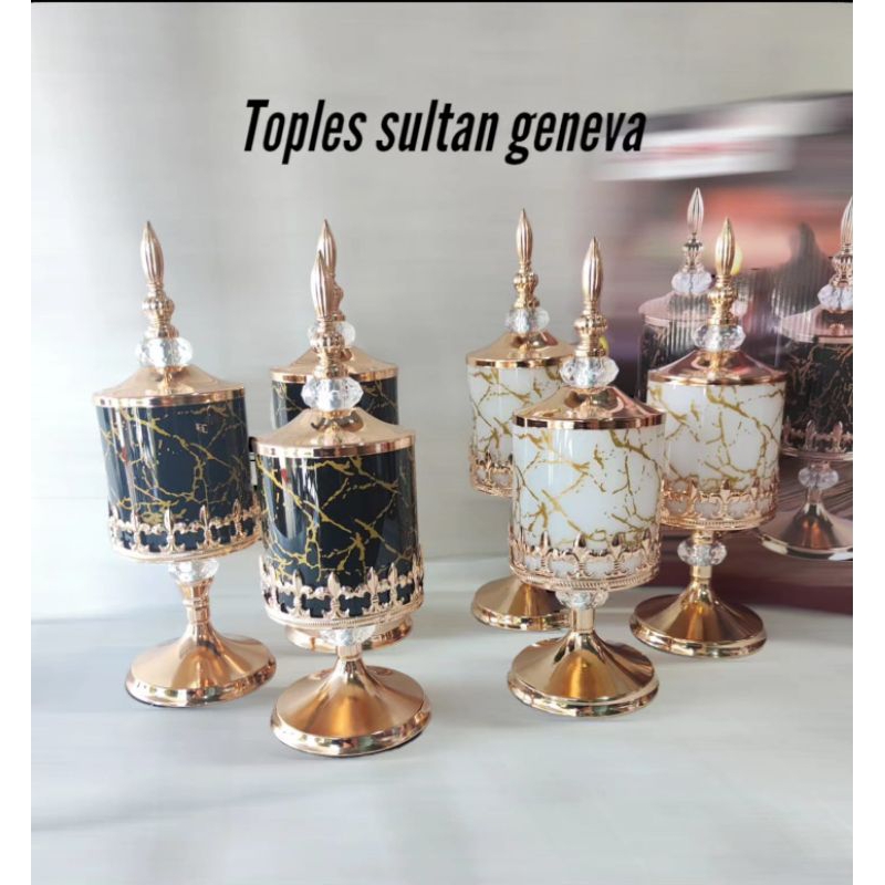 Toples Piala Sultan Marble Geneva 3set