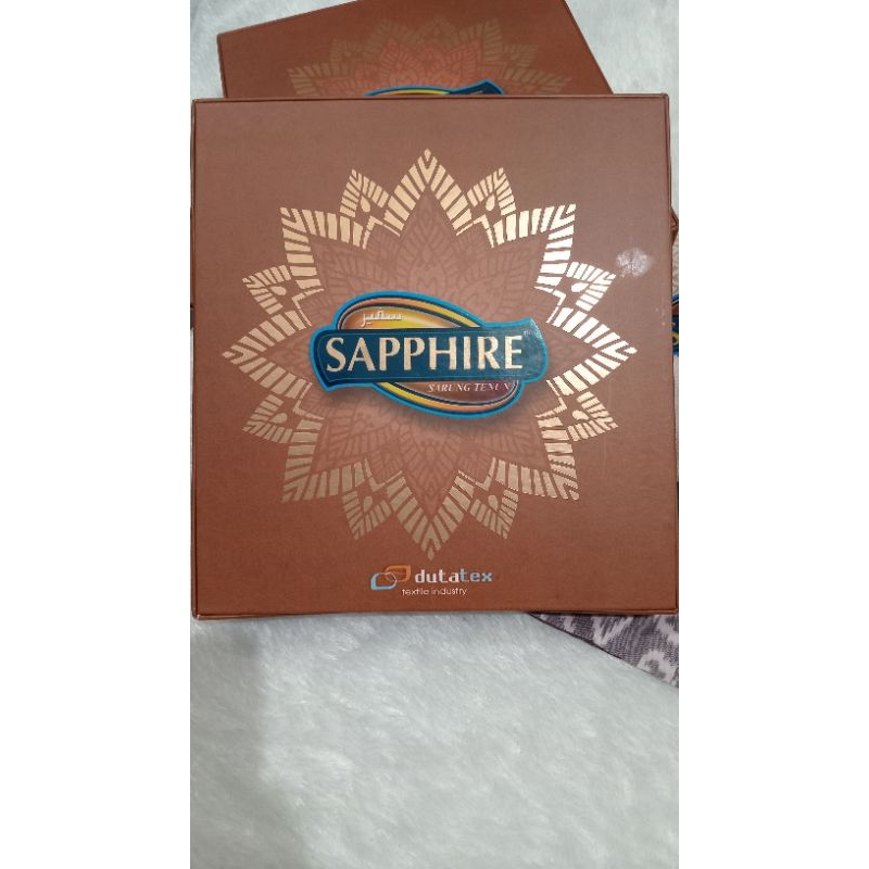 Sarung Sapphire Kawung Songket