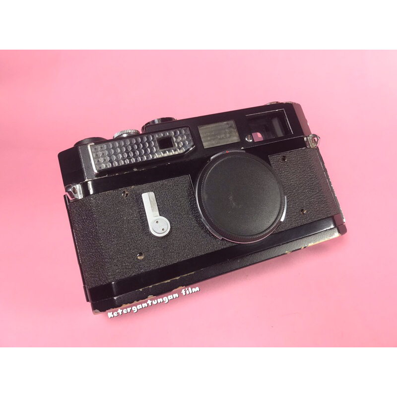 Canon 7 Kamera Roll Film 35mm Analog Rangefinder LTM M39 Leica Thread Mount Black Re-Paint