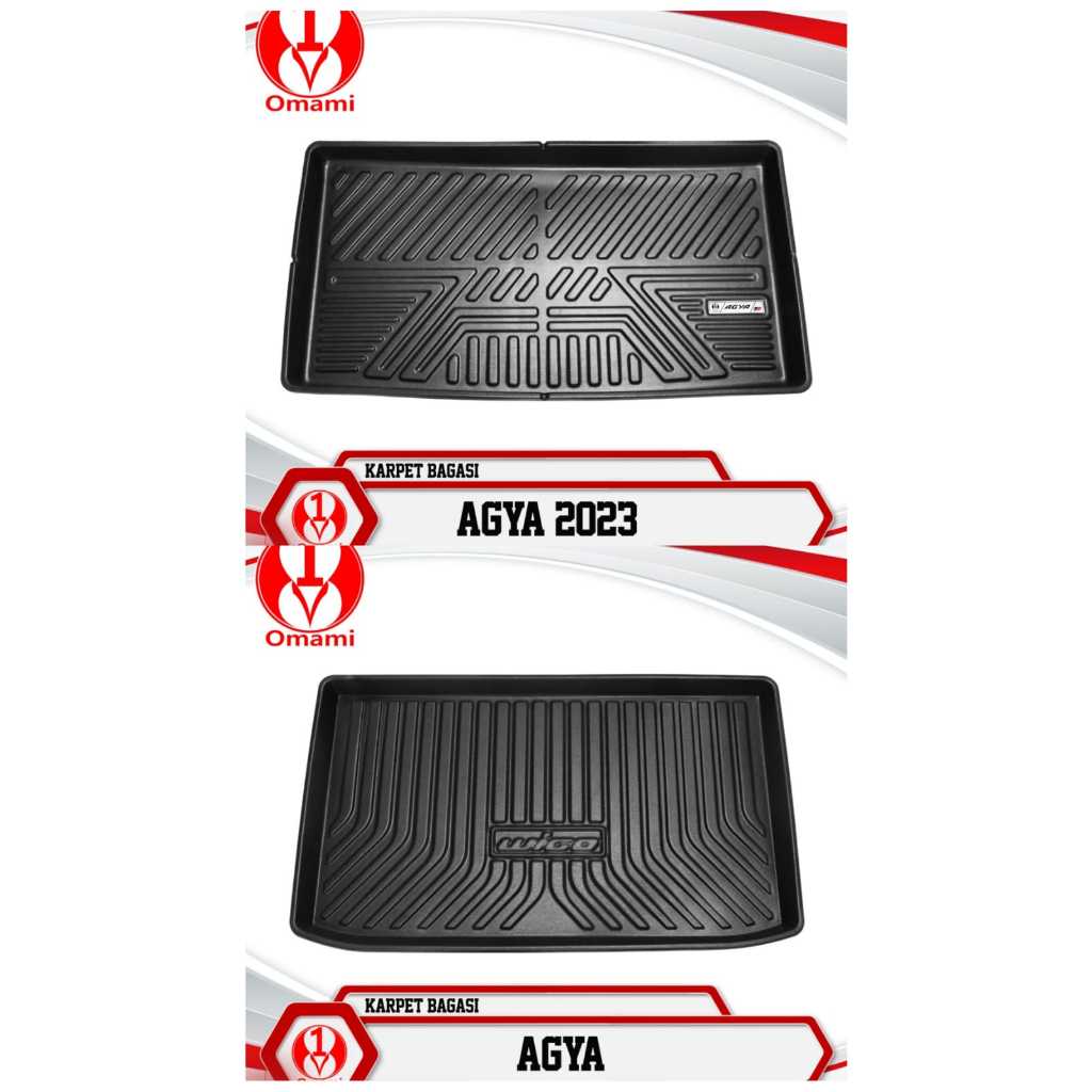 Trunk Tray Karpet Bagasi Agya