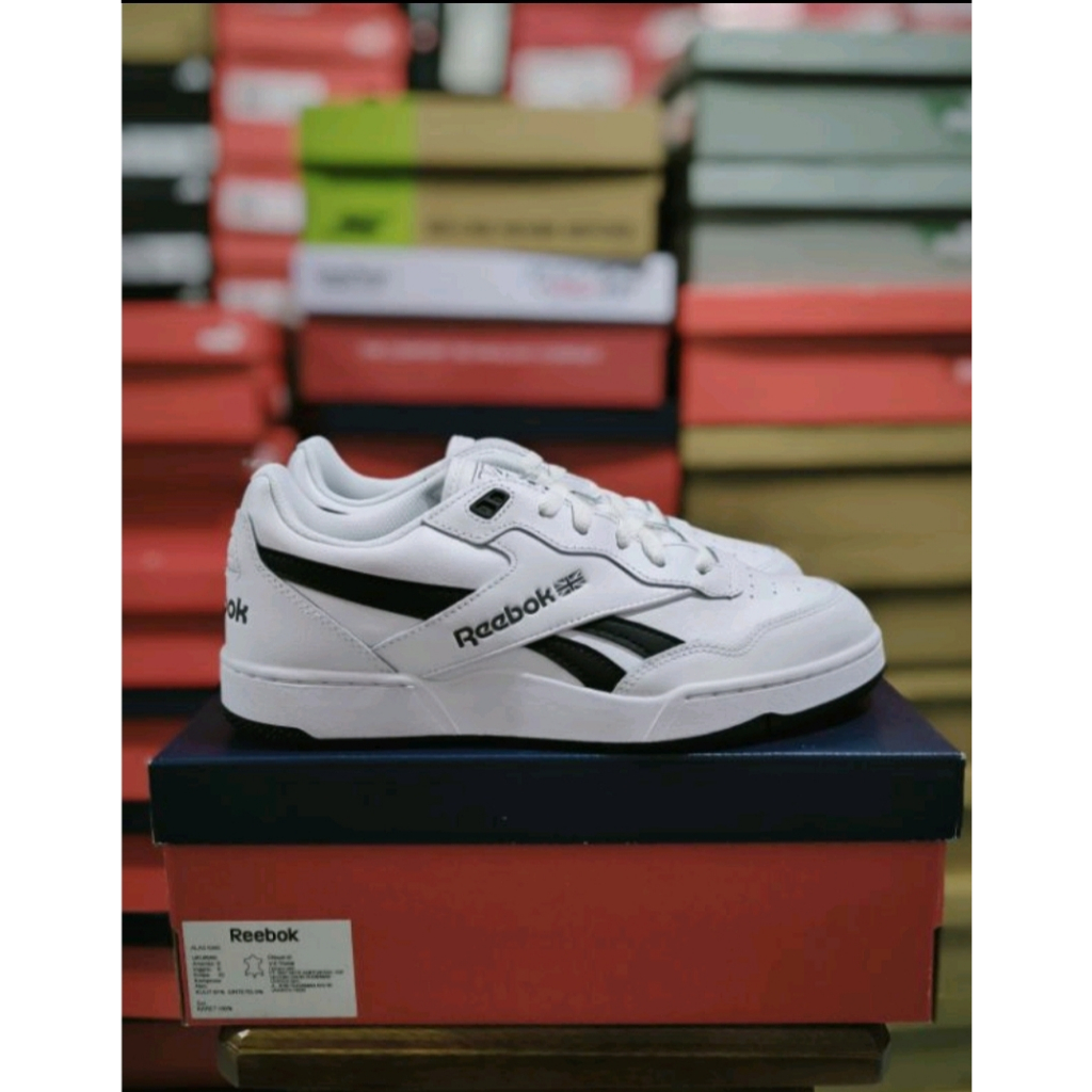 REEBOK BB4000 II WHITE BLACK