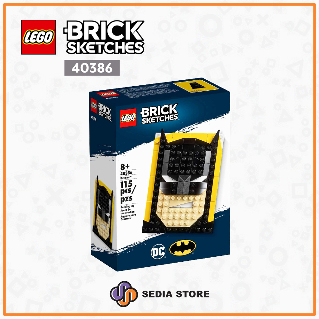 Lego DC BrickSketches 40386 - Batman