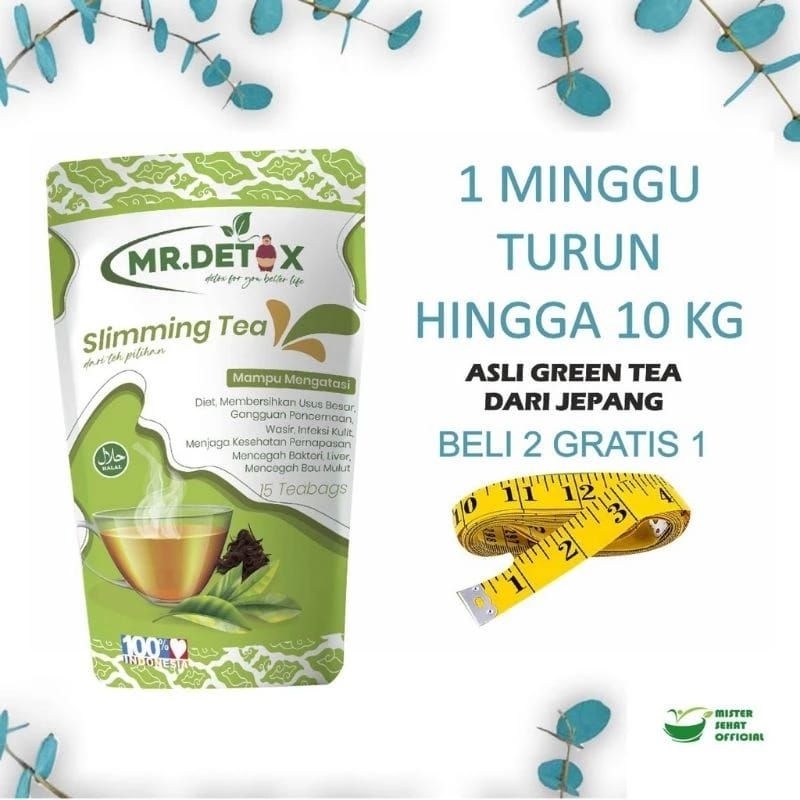 MR DETOX TEH PELANGSING HERBAL ALAMI TEH DETOX TEH DIET SLIMMING TEA AMPUH MELANGSINGKAN