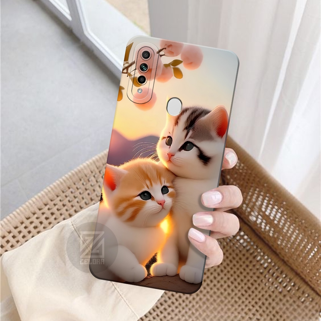 Case OPPO A31 Fashion Case Kucing Softcase OPPO A31 Silikon Pro Camera Casing OPPO A31 Kesing OPPO A
