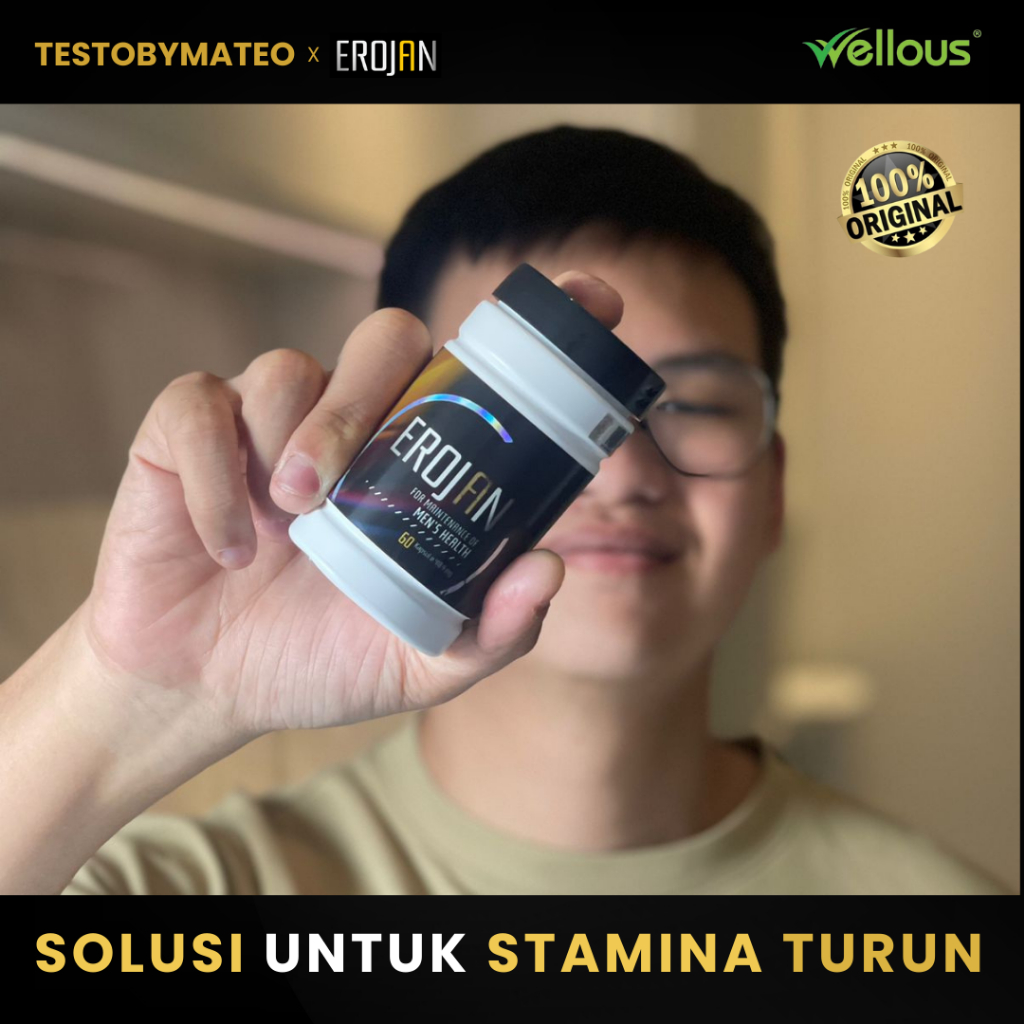 Erojan suplemen pria 100% herbal