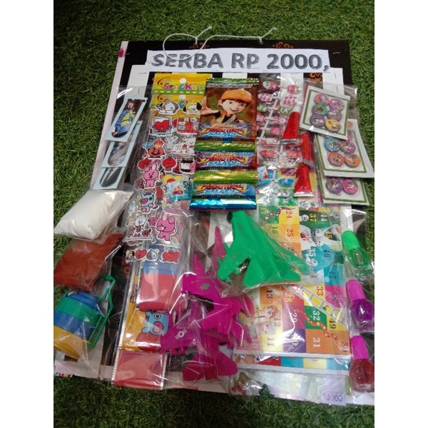 ✅ TERLARIS MAINAN RENCENG SERBA 2000/MAINAN TITIP WARUNG/ISI 30pc