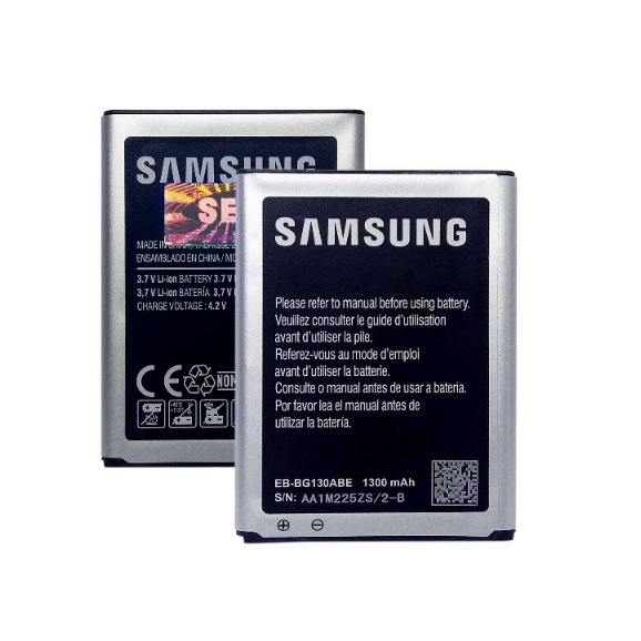 G130 99% Baterai Samsung G130 - Young2 - EB-BG130ABE Battery Samsung G130  Battery Baterai Batre Sam
