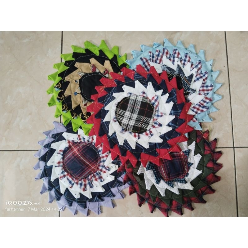 cempal kain perca 1 kodi 20 pcs tatakan gelas