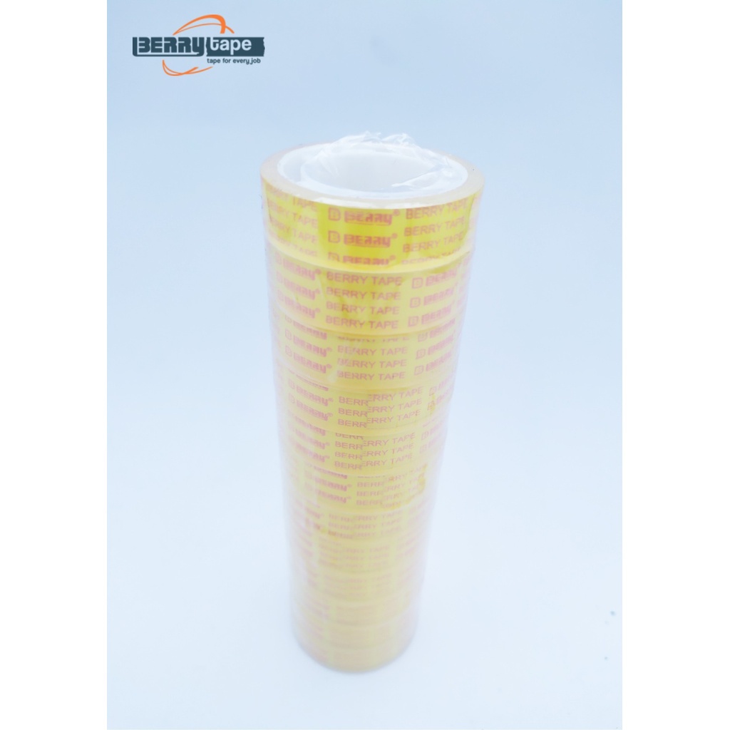 

Selotip / Solasi Mini Berry tape ½ Inchi (12 mm) x 9 meter Selotip kecil - Lusinan