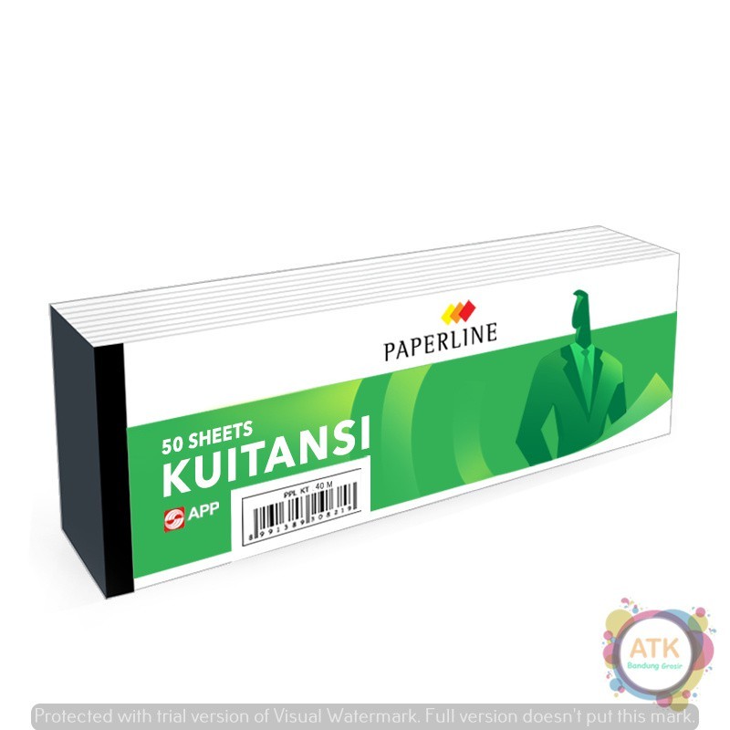 

Kwitansi/ Kuitansi Kecil Paperline 40 Lembar Mini -satuan