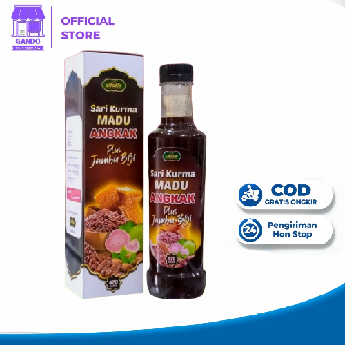 

Sari Kurma Angkak elfatih Plus Madu Propolis Jambu Biji 470gr