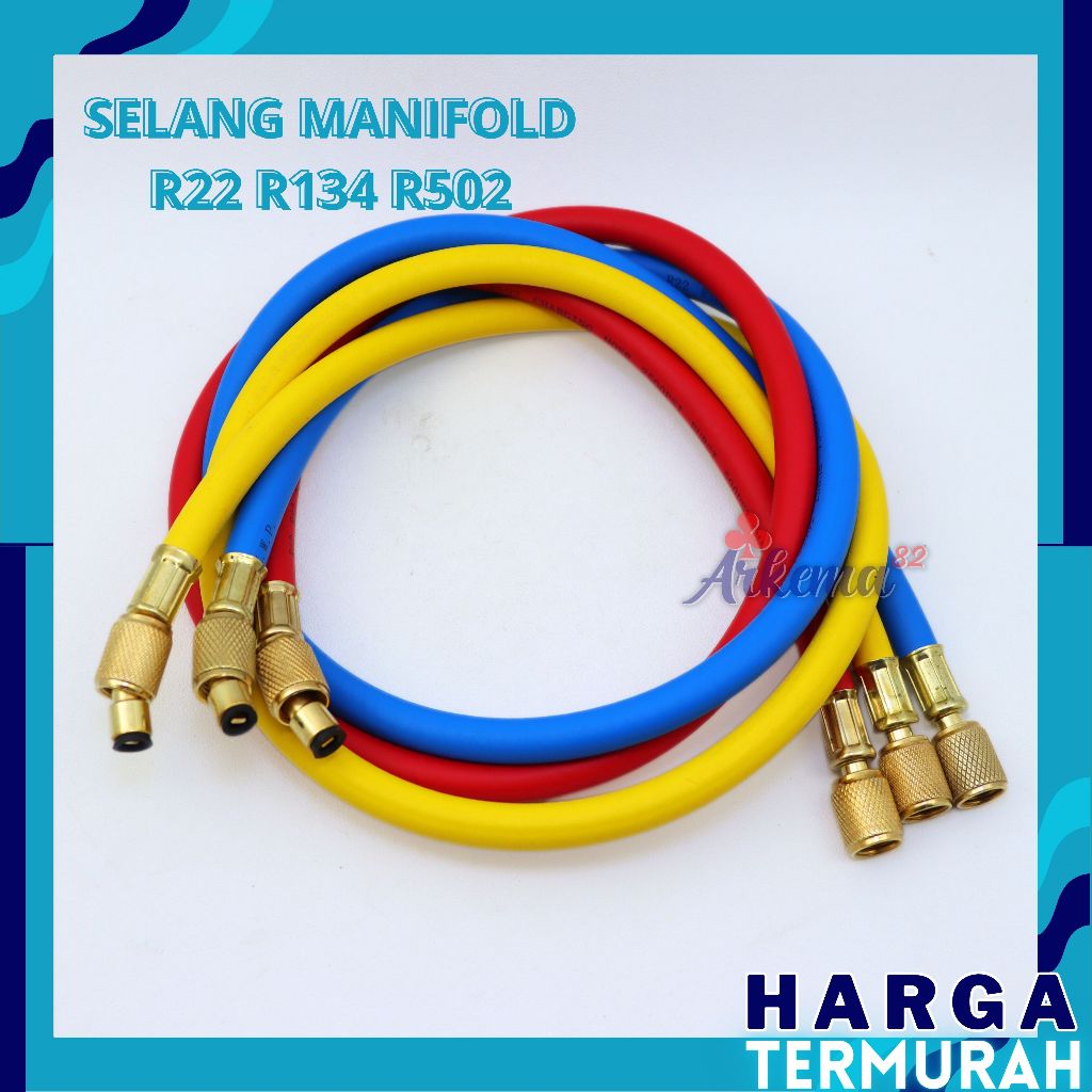 SELANG MANIFOLD | SELANG ANALIZER R22, R134, R502 | SELANG ANALISER | SELANG MANIPOL | SELANG FREON