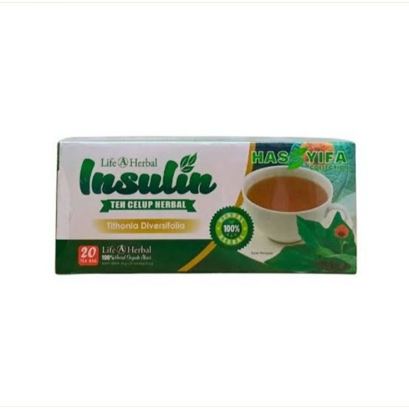

TEH CELUP HERBAL INSULIN box isi @ 20 celup