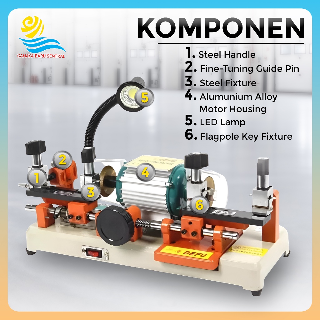 Tokaiaja Mesin Duplikat Kunci Defu 238-Bs