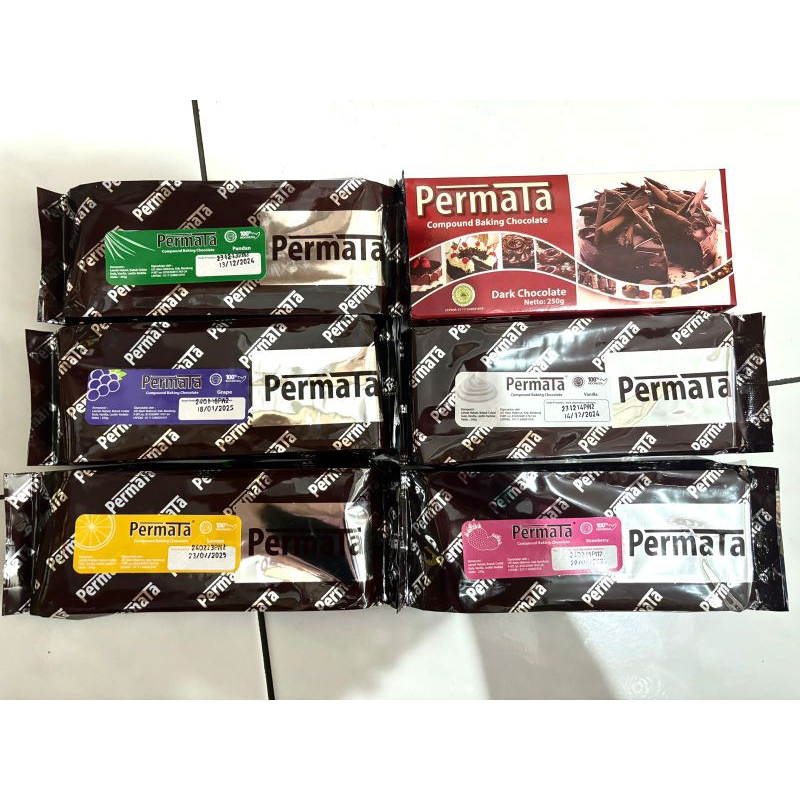 

Permata Compound Baking Chocolate Banyak Varian Rasa