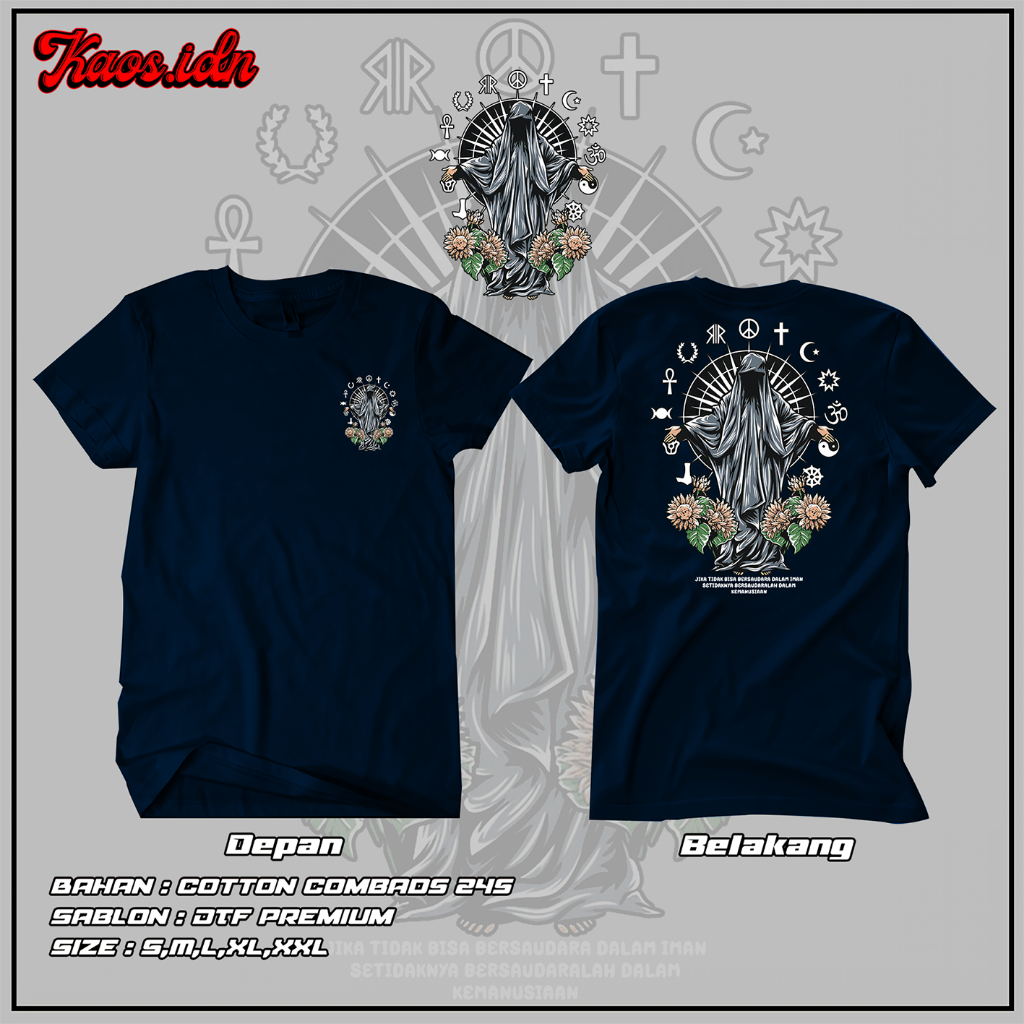 [Bisa COD] Kaos Pluralisme Original Merchandise | Kaos Katun 24s Asli | Baju Kaos Viral | Kaos Plura