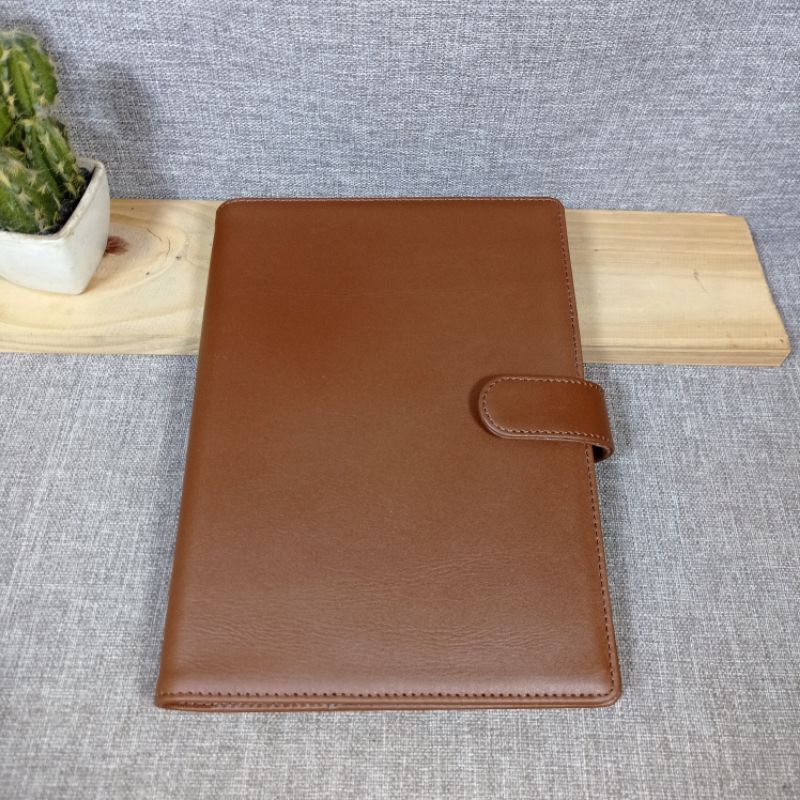 

Sampul Buku Kerja Cover Notebook Agenda Kulit Asli Ekslusif