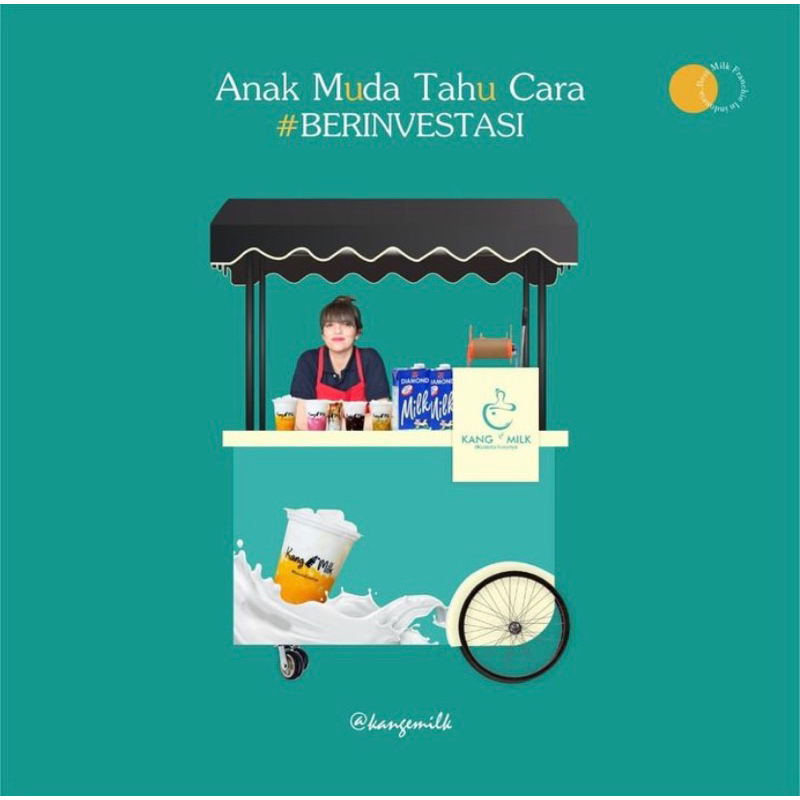 PAKET USAHA MINUMAN KEKINIAN KANG EMILK