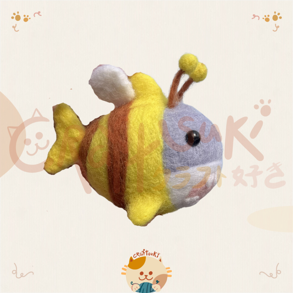 DIY Wool Felt Craft Kit - Needle Wool Felting Kit Boneka Cute Animal Series Panda Penguin Shiba Inu