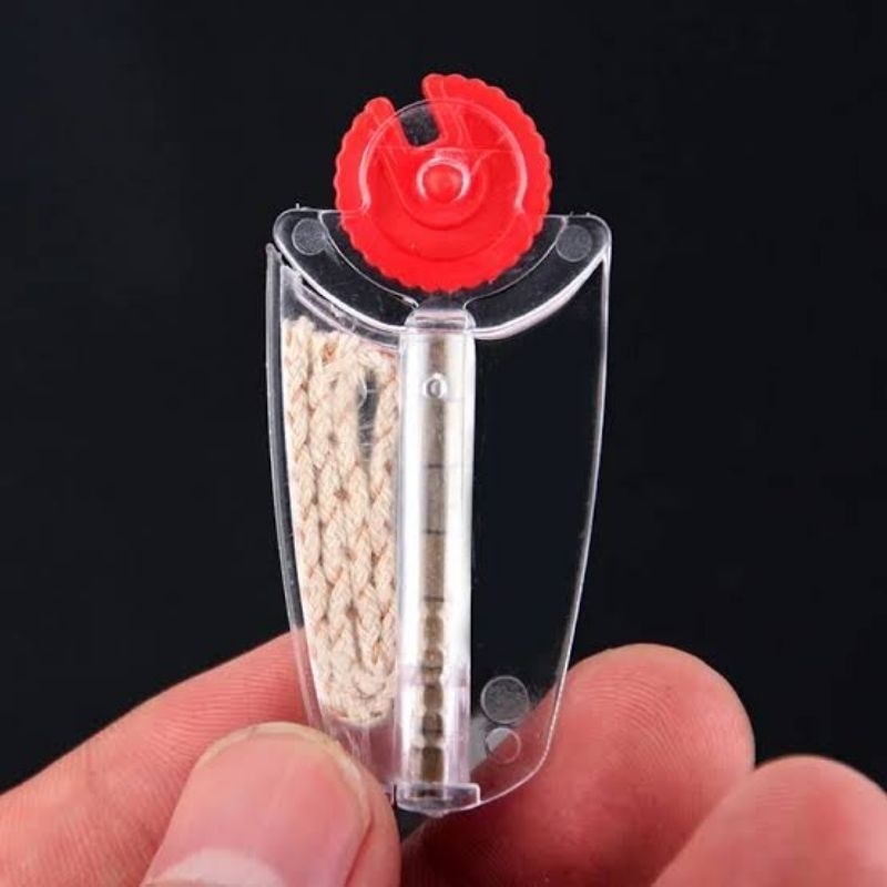 Batu Api Flint dan Sumbu Korek Zippo Korek Vintage Batu sumbu