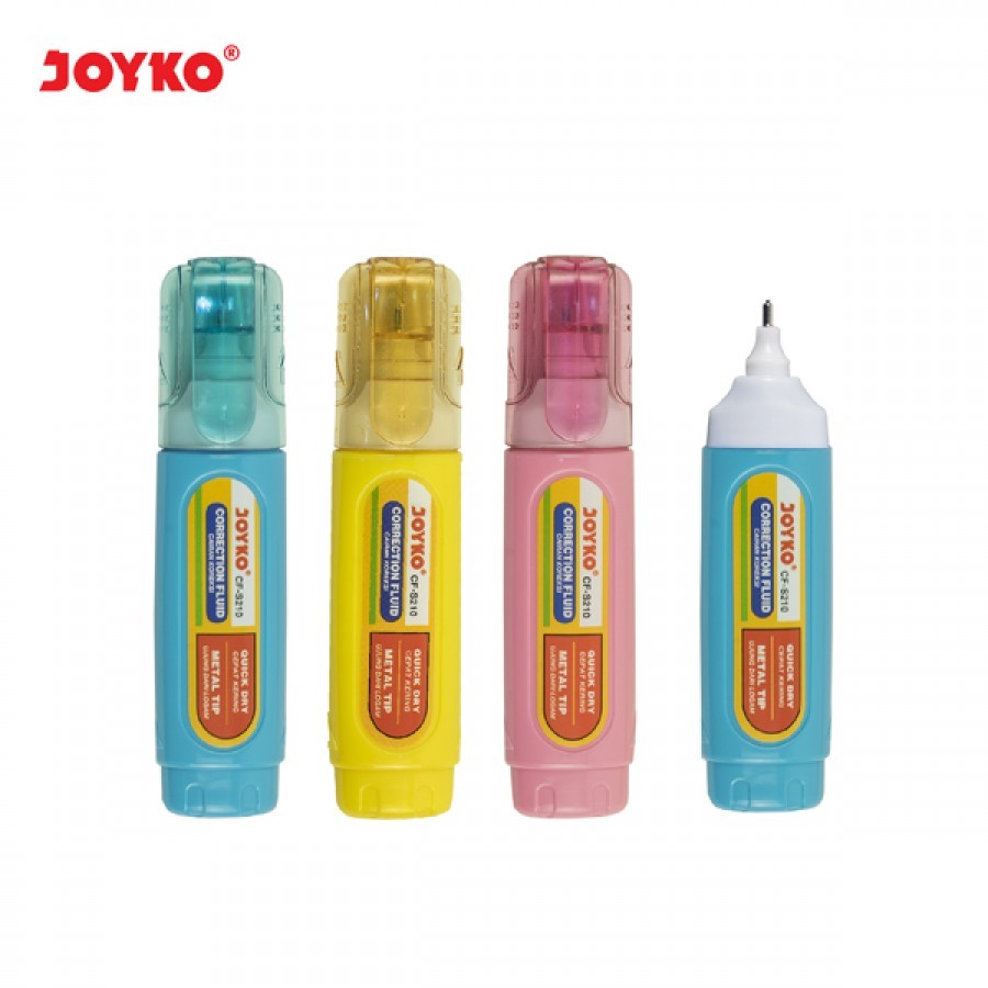 

Tip-ex Cair / Correction Fluid Joyko CF-S210 Pastel - Satuan